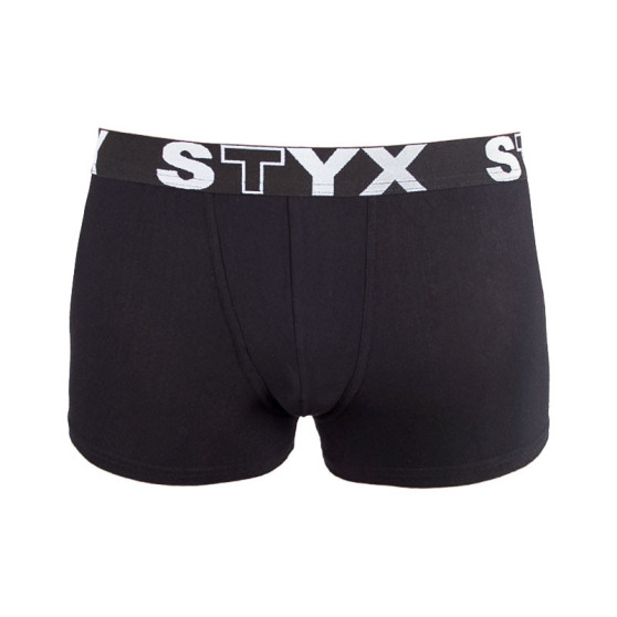 3PACK kinderboxershort Styx sport elastisch zwart (3GJ96012)