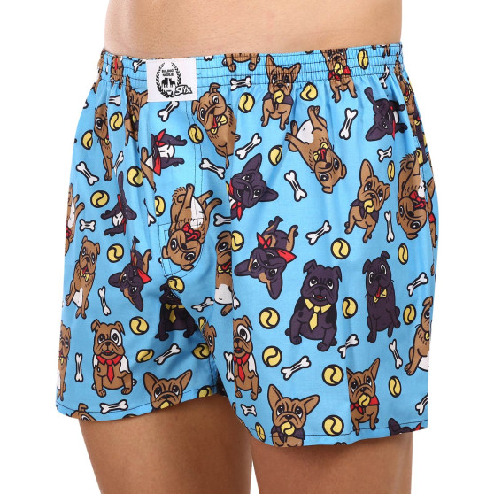 Herenboxershort Styx kunst klassieke rubber Bulldog hoop (A1656)