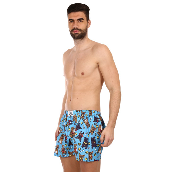 Herenboxershort Styx kunst klassieke rubber Bulldog hoop (A1656)