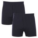 2PACK Herenboxershort Molvy donkerblauw (MP-1064/B-BBU)