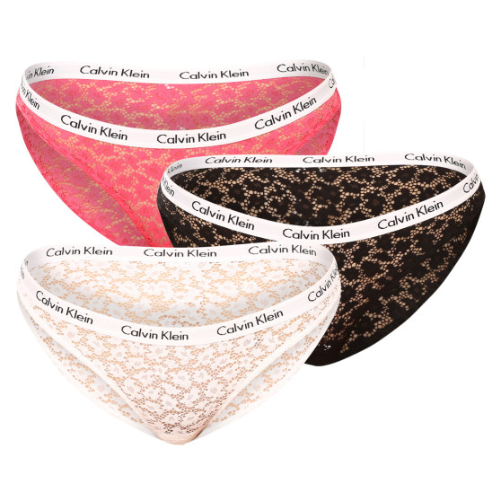 3PACK Dames slip Calvin Klein veelkleurig (QD3926E-BP3)