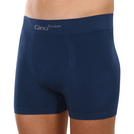 3PACK herenboxershort Gino naadloos bamboe petrol (54004)