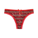 Dames string Fijne vrouw rood (807)