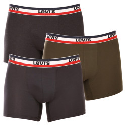 3PACK herenboxershort Levis veelkleurig (100002870 009)