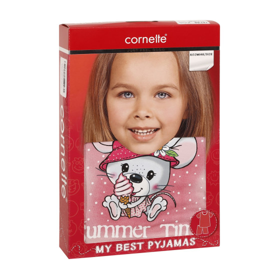 Meisjes pyjama Cornette Kleine muis veelkleurig (787/85)