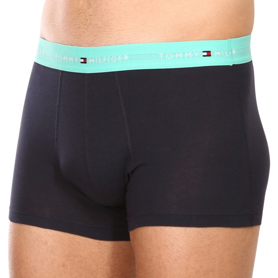 3PACK herenboxershort Tommy Hilfiger donkerblauw (UM0UM02763 0S1)