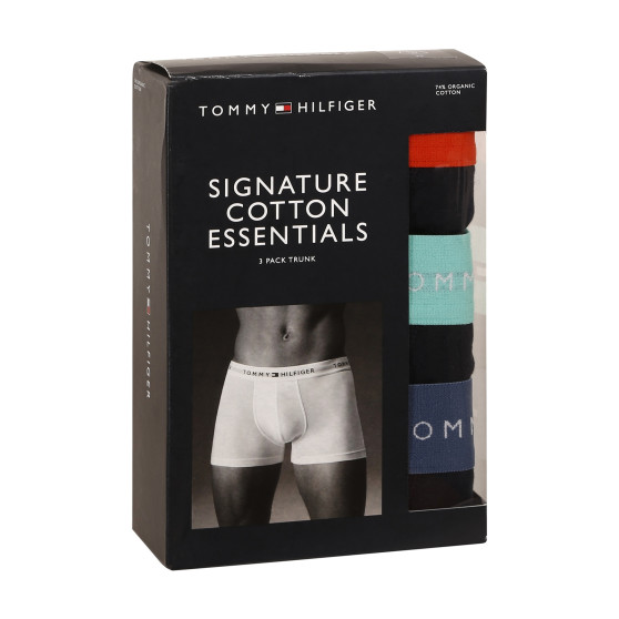 3PACK herenboxershort Tommy Hilfiger donkerblauw (UM0UM02763 0S1)