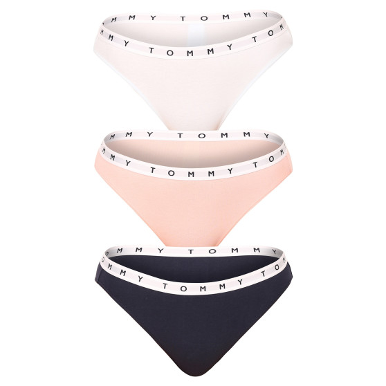 3PACK Dames slip Tommy Hilfiger veelkleurig (UW0UW03286 0TX)