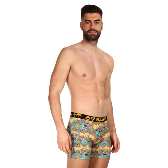 Herenboxershort 69SLAM fit island of paradise dylan (MBYISP-PO)