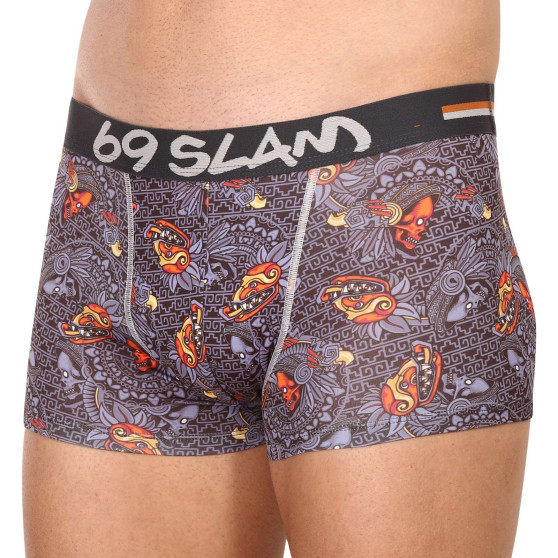 Herenboxershort 69SLAM hippe mayahoofd metselaar (MSYMYN-PO)