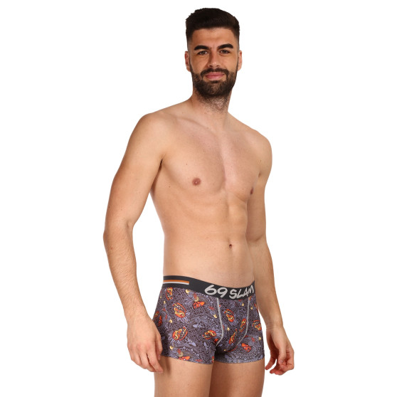 Herenboxershort 69SLAM hippe mayahoofd metselaar (MSYMYN-PO)