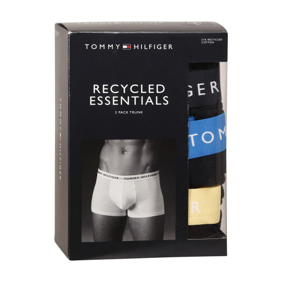 3PACK herenboxershort Tommy Hilfiger donkerblauw (UM0UM02324 0X0)