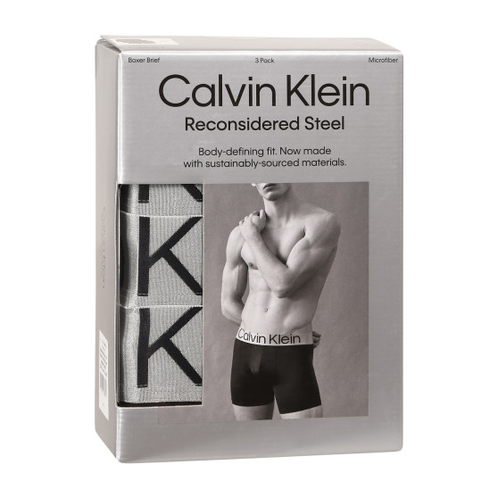 3PACK herenboxershort Calvin Klein zwart (NB3075A-7V1)