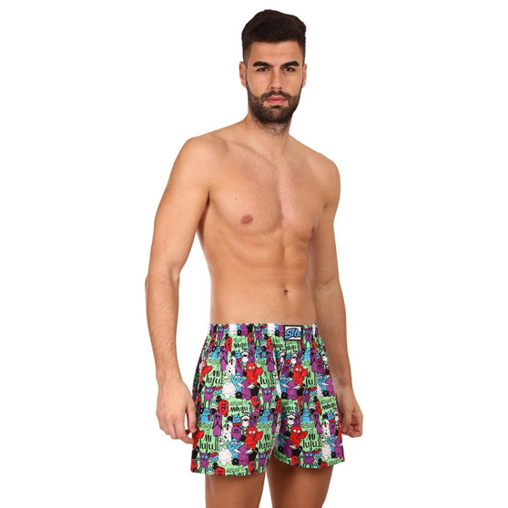 Herenboxershort Styx art classic rubber oversized monsters (E1555)