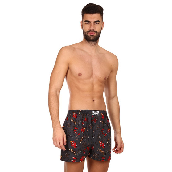 Herenboxershort Styx kunst klassieke rubber oversized klauwen (E1552)