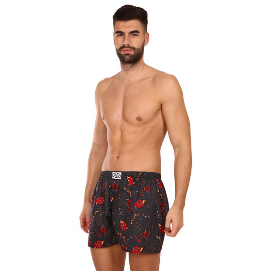 Herenboxershort Styx kunst klassieke rubber oversized klauwen (E1552)