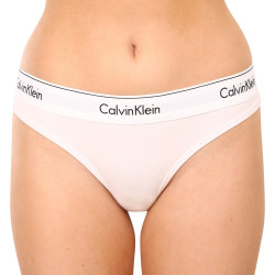 Dames string Calvin Klein wit (F3786E-100)