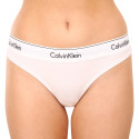 Dames string Calvin Klein wit (F3786E-100)