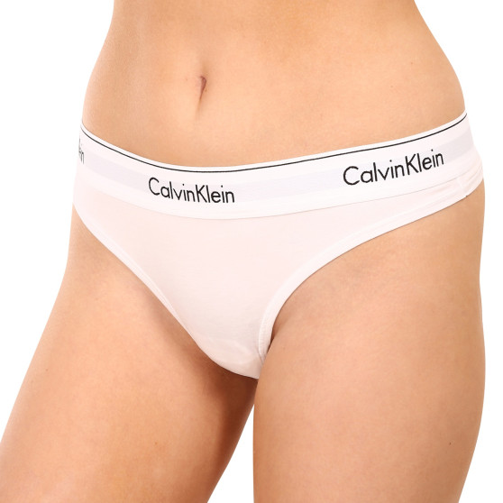 Dames string Calvin Klein wit (F3786E-100)