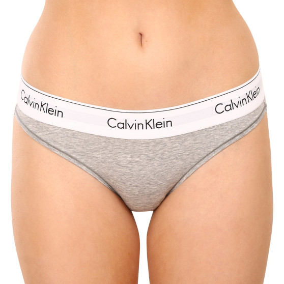 Dames slip Calvin Klein grijs (F3787E-020)