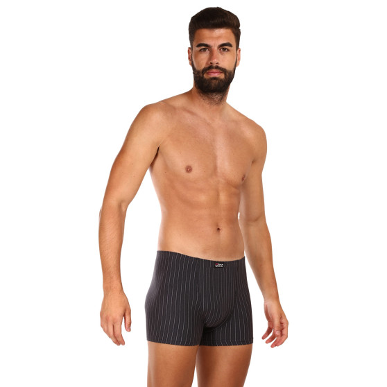 Herenboxershort Gino donkergrijs (73119)