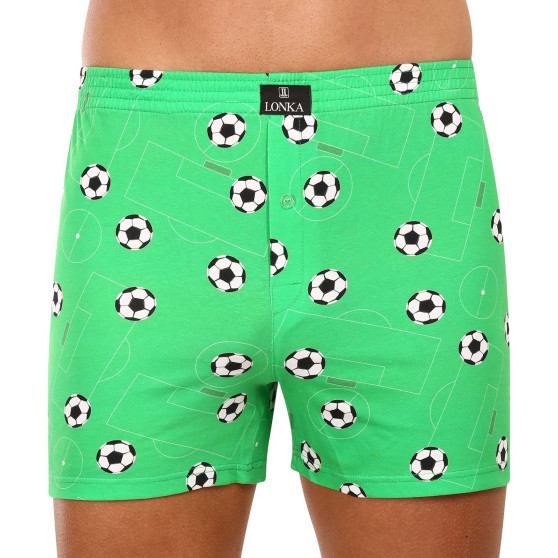 Herenboxershort Lonka groen (Karlos - football)