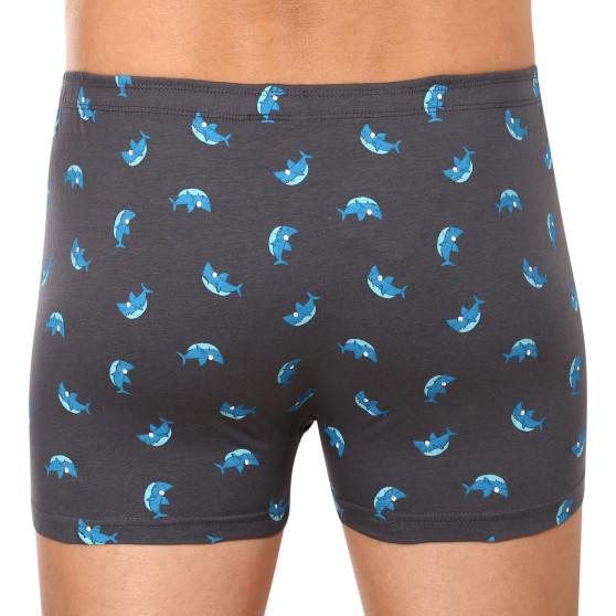 Herenboxershort Gino grijs (73121)