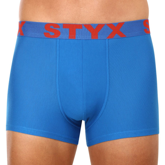 Herenboxershort Styx sportelastisch blauw (G1167)