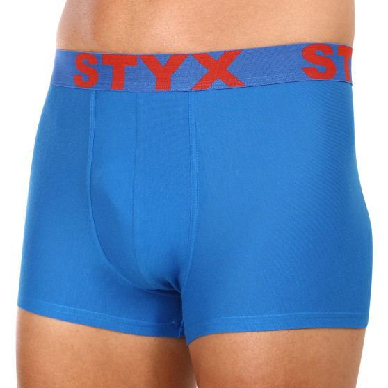 Herenboxershort Styx sportelastisch blauw (G1167)