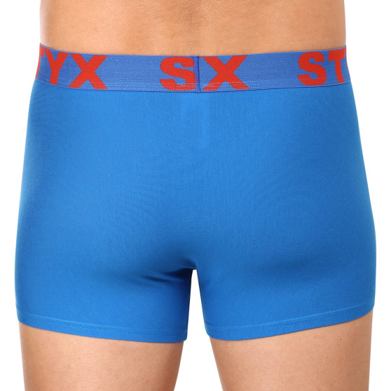 Herenboxershort Styx sportelastisch blauw (G1167)