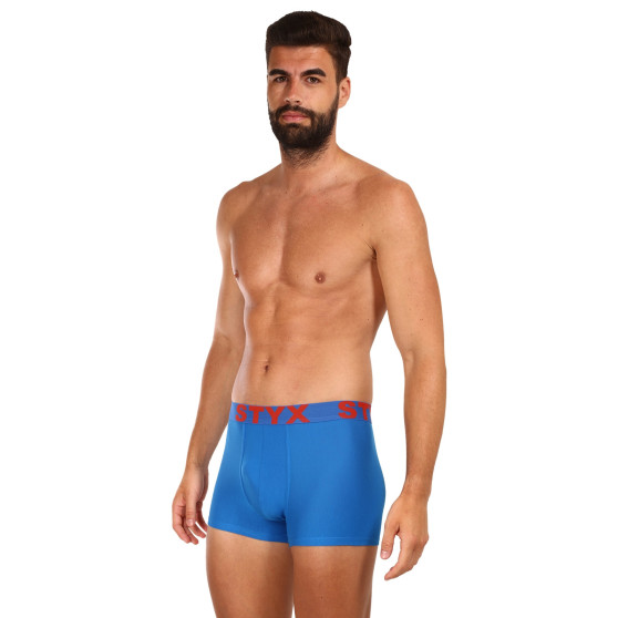 Herenboxershort Styx sportelastisch blauw (G1167)