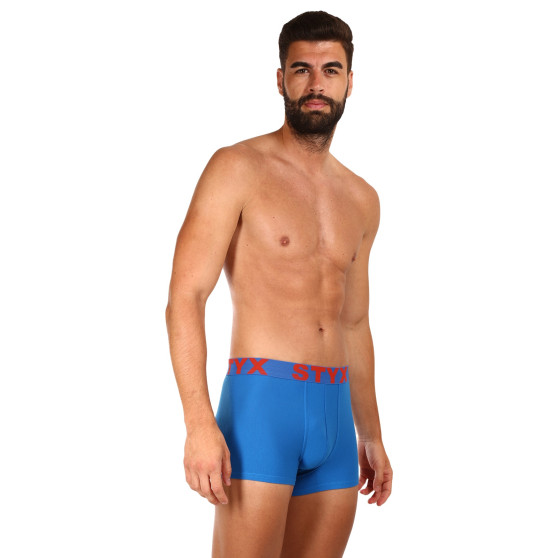 Herenboxershort Styx sportelastisch blauw (G1167)