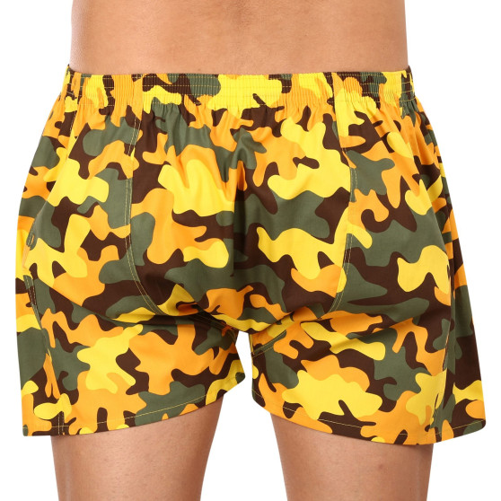 Herenboxershort Styx art classic rubber oversized camouflage geel (E1559)