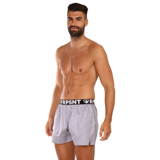 Herenboxershort Represent exclusief Mike grijs (R3M-BOX-0727)