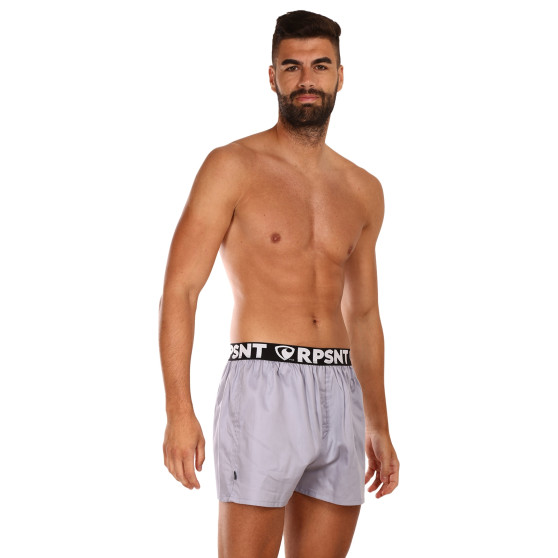 Herenboxershort Represent exclusief Mike grijs (R3M-BOX-0727)