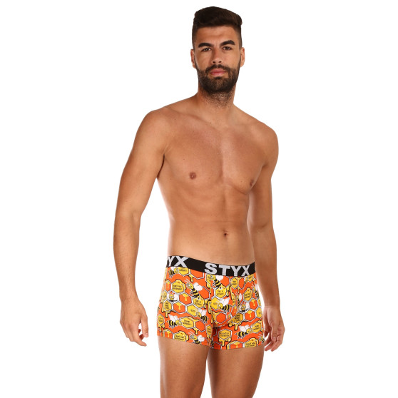 Herenboxershort Styx lange kunst sport rubberen bijen (U1654)