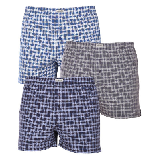 3PACK Herenboxershort Andrie veelkleurig (PS 5736)