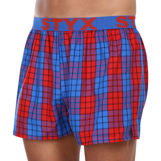 Herenboxershort Styx sport elastisch meerkleurig (B1001)