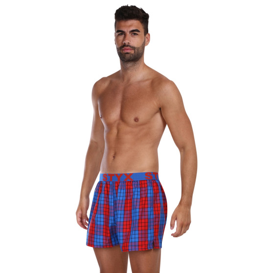 Herenboxershort Styx sport elastisch meerkleurig (B1001)