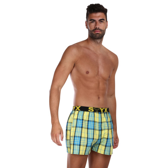 Herenboxershort Styx sport elastisch meerkleurig (B1002)