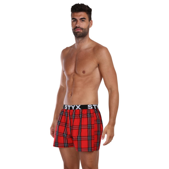 Herenboxershort Styx sport elastisch meerkleurig (B1003)