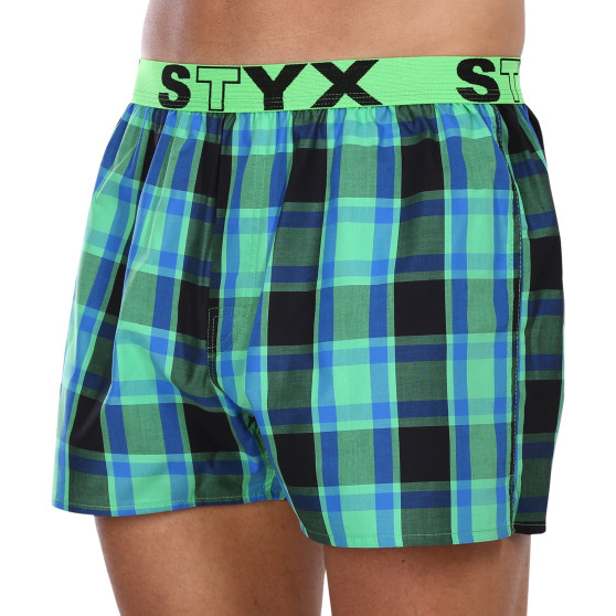 Herenboxershort Styx sport elastisch meerkleurig (B1004)