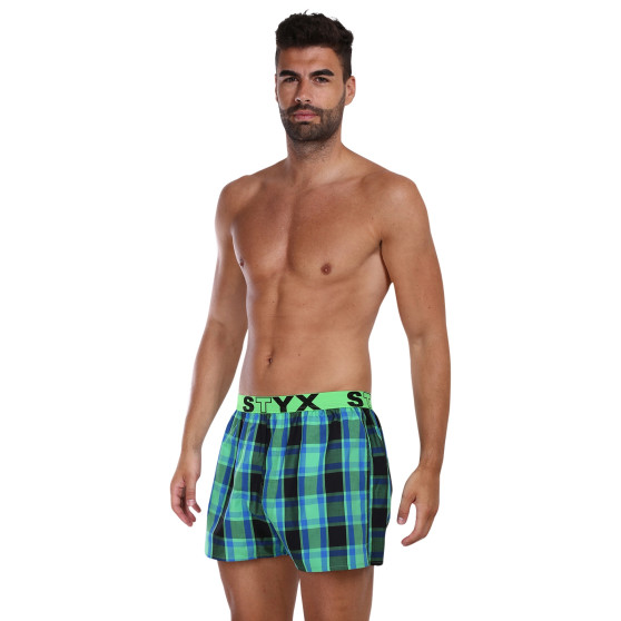 Herenboxershort Styx sport elastisch meerkleurig (B1004)