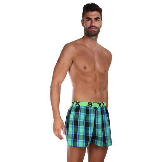 Herenboxershort Styx sport elastisch meerkleurig (B1004)