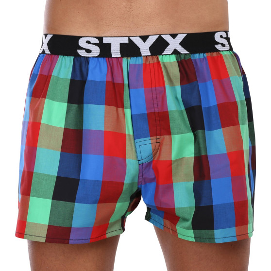 Herenboxershort Styx sport elastisch meerkleurig (B1007)