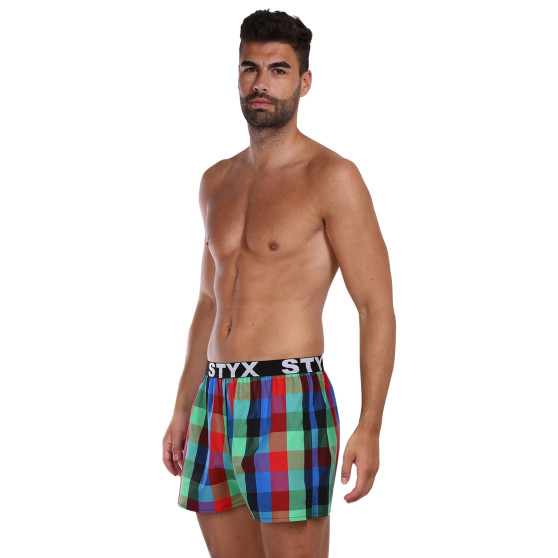 Herenboxershort Styx sport elastisch meerkleurig (B1007)