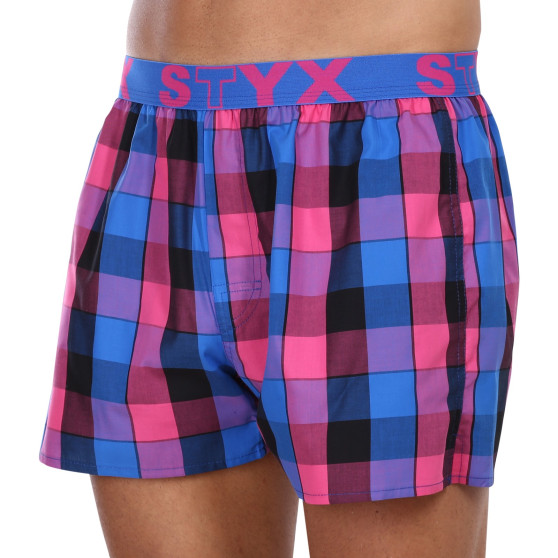 Herenboxershort Styx sport elastisch meerkleurig (B1008)