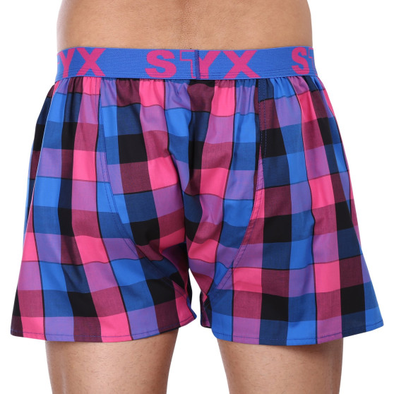 Herenboxershort Styx sport elastisch meerkleurig (B1008)