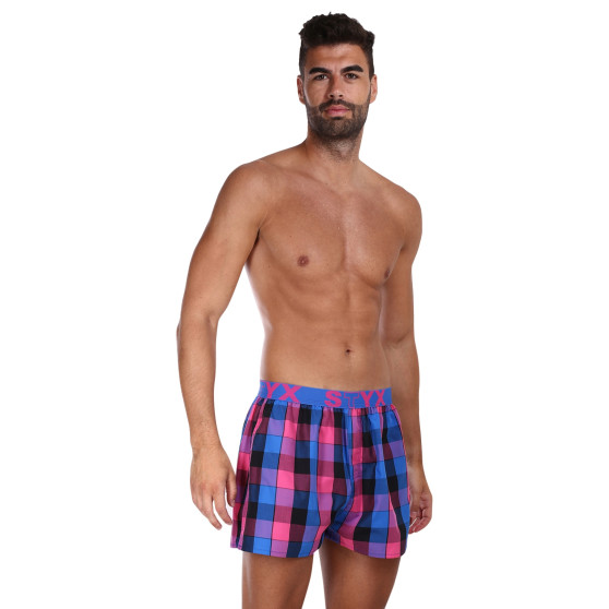 Herenboxershort Styx sport elastisch meerkleurig (B1008)