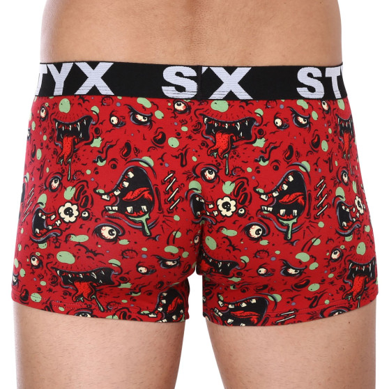 Herenboxershort Styx kunst sport rubberen zombie (G1451)